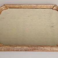 Elegante specchiera argentata