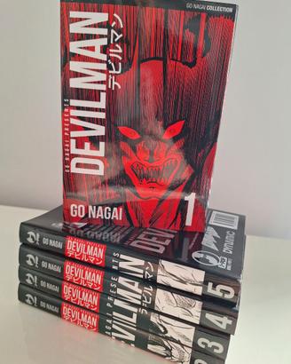 DEVILMAN box 1-2-3-4-5 - Go Nagai