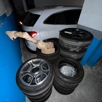 CERCHI E GOMME 500 ABARTH DA 17 ORIGINALI