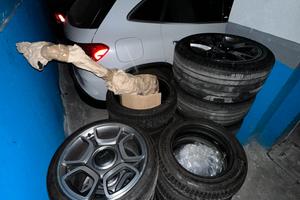 CERCHI E GOMME 500 ABARTH DA 17 ORIGINALI