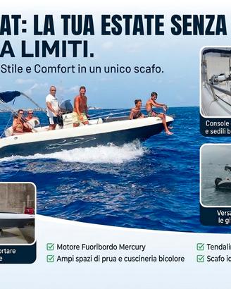 barca open 5,50 40 cv