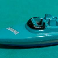 Vintage 1987 Micro Machines Turquoise Teal Blue De