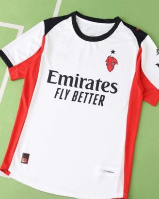 seconda maglia milan 2526