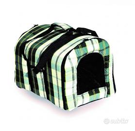 Trasportino morbido cane gatto 40x 31x31cm - NUOVO