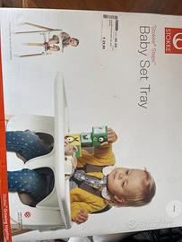 Stokke baby set tray bianco
