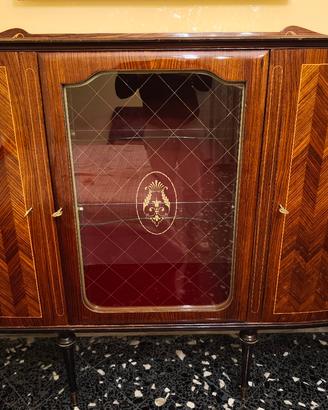 Credenza / Vetrina Art Déco anni ’30 con vetro sup