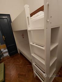Letto Castello Ikea SMÅSTAD guardaroba, 2 letti so