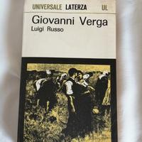 libro antico Giovanni Verga Laterza quinta edizion