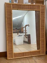 Mobili per camera da letto in bamboo e vimini