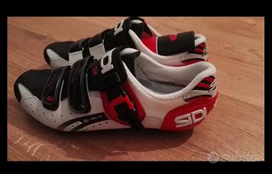 SIDI GENIUS 5 FIT CARBON BIANCO/ROSSO/NERO 