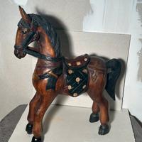 Cavallo in legno 40cm
