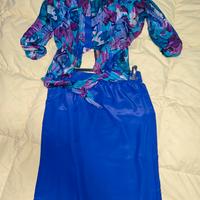 Completo estivo da cerimonia da donna - Viola XXL