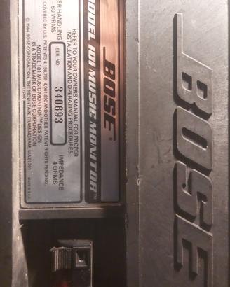 Bose model 101 music monitor