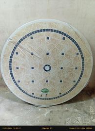 tavolo rotondo da giardino