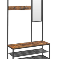 VASAGLE Appendiabiti con Scarpiera, Mobile Ingress