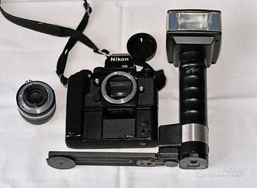 Nikon F3 + MD-4 + 50mm/1,8AIS + Flash Metz 45 CL1