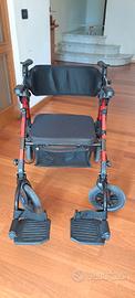 Deambulatore rolletor 2 in 1