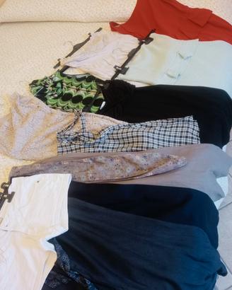 11 pezzi abiti,pantaloni Motivi,Zara e altre 