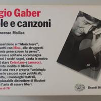 COFANETTO GIORGIO GABER "PAROLE E CANZONI"