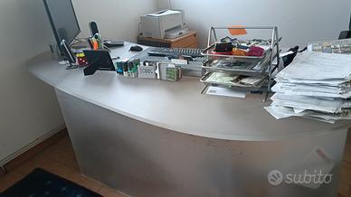 SCRIVANIA PLEXIGLASS SATINATO