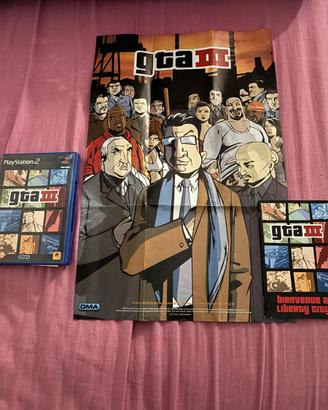 libretto gta 3 con contenitore senza disco
