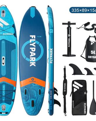 TAVOLA SUP GONFIABILE "FLY PARK"335X89X15cm BLUE.