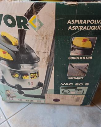 Aspirapolvere Aspiraliquidi 1200w 180mbar 20l