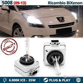 2 Lampade BI-XENON D1S Peugeot 5008 Ricambio 6000K