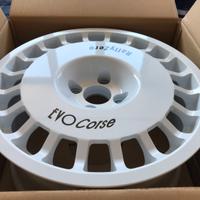 Cerchi in lega EVO Corse Rally Zero 7x17 Fiat/Mini