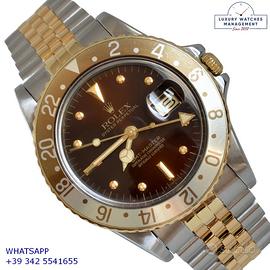 ROLEX GMT Master 16753 Brown Tiger Eye Nipple 1982