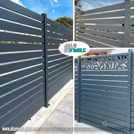 Doga recinto listone alluminio recinzione giardino