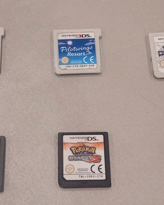 Lotto 6 Giochi Nintendo DS / 3DS – Solo Cartucce