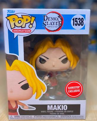 Funko Pop Demon Slayer Makio 1538 GameStop Exclusi