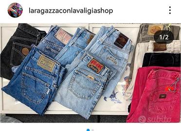 Lotto da rinomato negozio d'abbigliamento vintage,