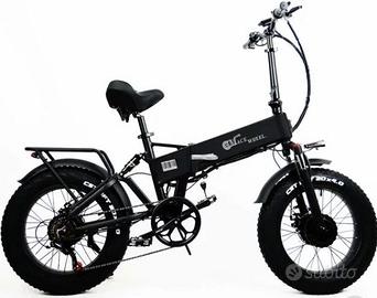 Ebike 2 motori, biammortizzata e pieghevole.
