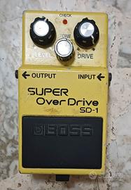 distorsori e overdrive chitarra elettrica