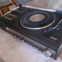 giradischi con mangiacassette panasonic