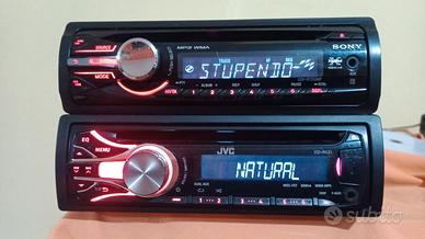 Coppia autoradio Sony / JVC