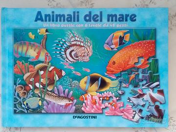 LIBRI PUZZLE ANTICA ROMA &  ANIMALI DEL MARE