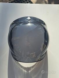 Visiera per casco jet a 3 bottoni 