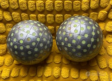 Due bocce Boulenciel volo colorate verdi 97/1000