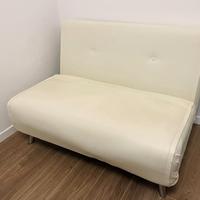 divano letto ripiegabile in pelle