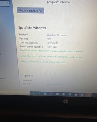 Pc portatile hp 250 g5