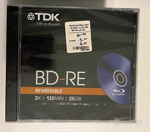 Blu ray vergine riscrivibile