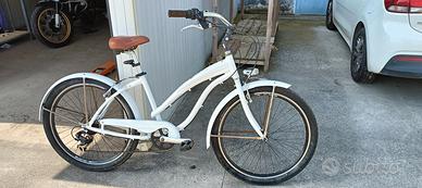 bicicletta tipo cruiser americana 
