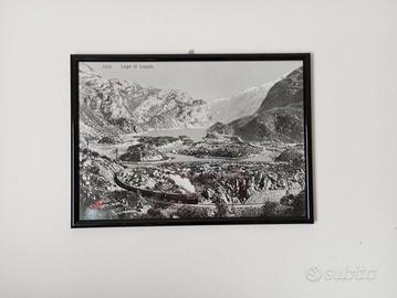 Antica stampa Lago di Loppio  (TN)