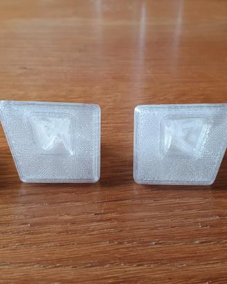 piedi x2sedie Kartell VICTORIA GHOST non originali