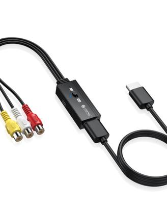 Convertitore RCA HDMI eSynic 1080P 4:3/16:9 NUOVO