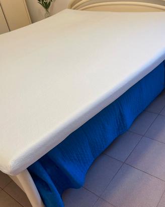 Materasso nuovo matrimoniale bianco