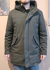 Giubbotto parka verde